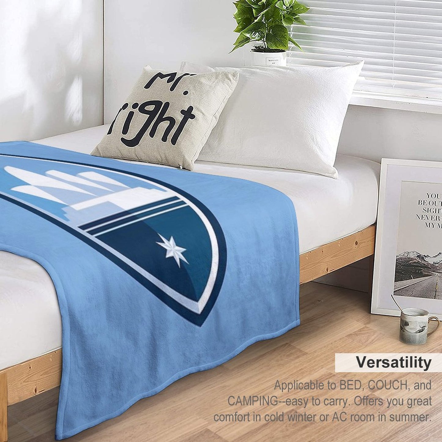 Sydney FC Throw Blanket