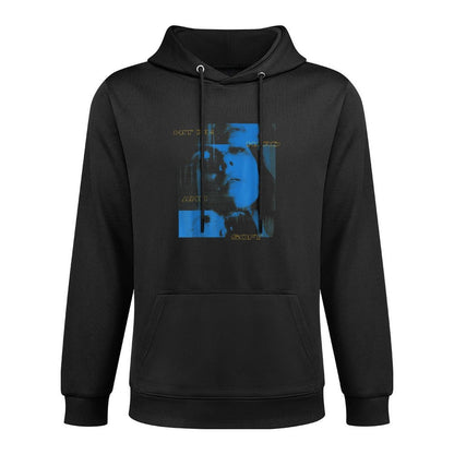 Official Billie Eilish HIT ME HARD AND SOFT Blue Photo Machine Washable Hoodie