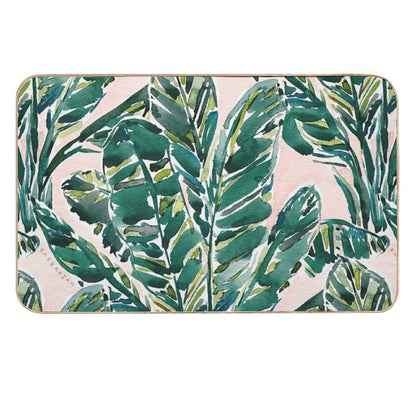 BIG FEELINGS BANANA LEAF TROPICAL  Anti-Trip Bath Mat