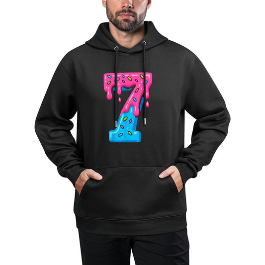 6 7 Couple Halloween Costume Ice Cream Drip Gen Alpha Slang Moisture-Wicking Hoodie