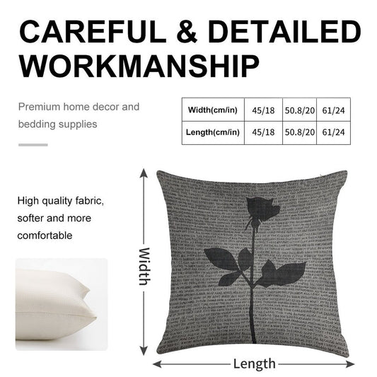 Best Selling Depeche Mode Violator Linen Throw Pillow Cover