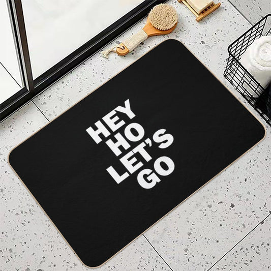 The Ramones - HEY HO LET'S GO Bath Mat
