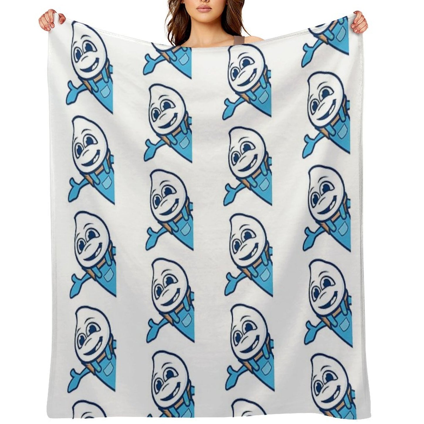 Culvers Scoopie Throw Blanket