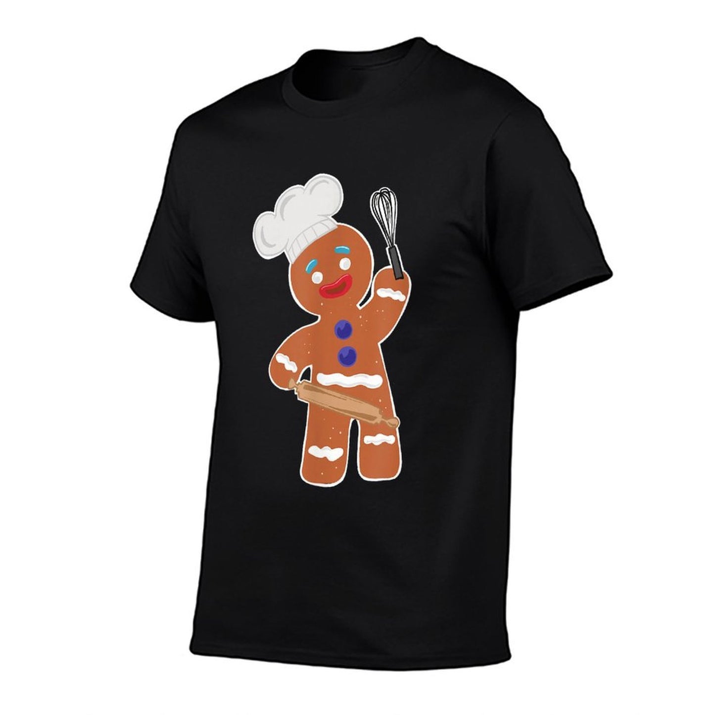 Gingerbread Man Christmas Baking  Easy-care T-Shirt