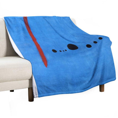 Joan Miro Blue 2 Throw Blanket