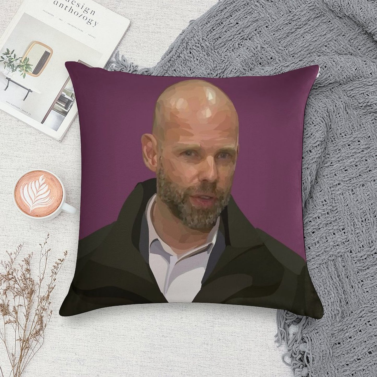 Jeroen Weimar – Victoria’s Commander of The Pandemic Response Soft Easy Maintenance Throw Pillow