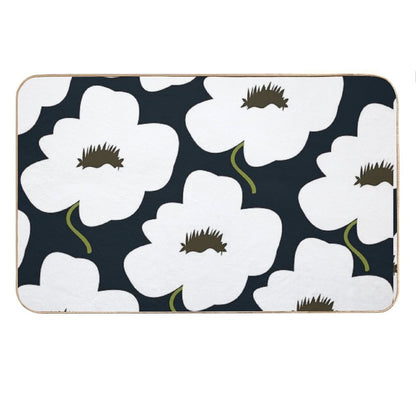 B&W Finnish Flower Bath Mat