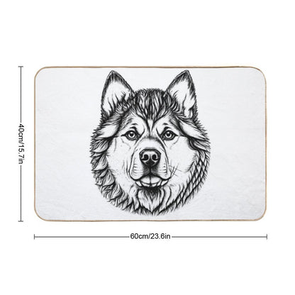 Akita Inu  Multi-Purpose Bath Mat
