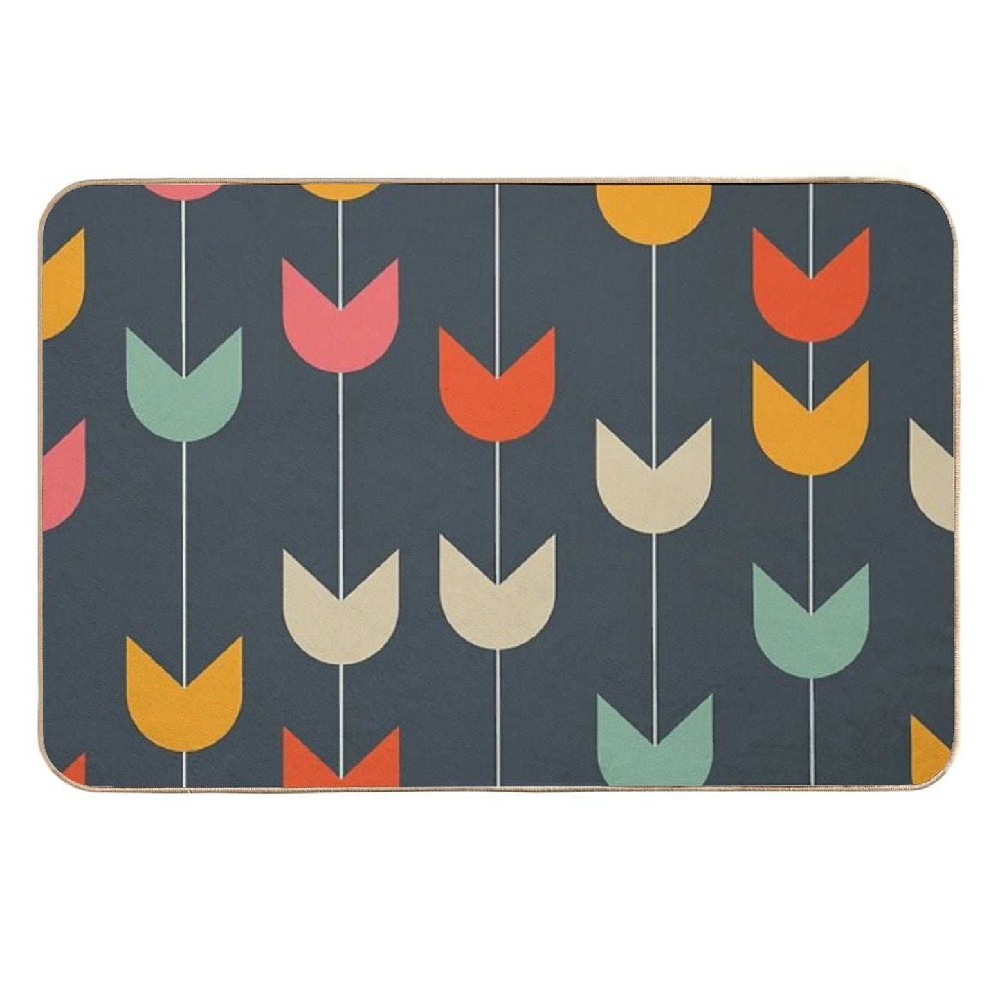 Tulips  Versatile Bath Mat