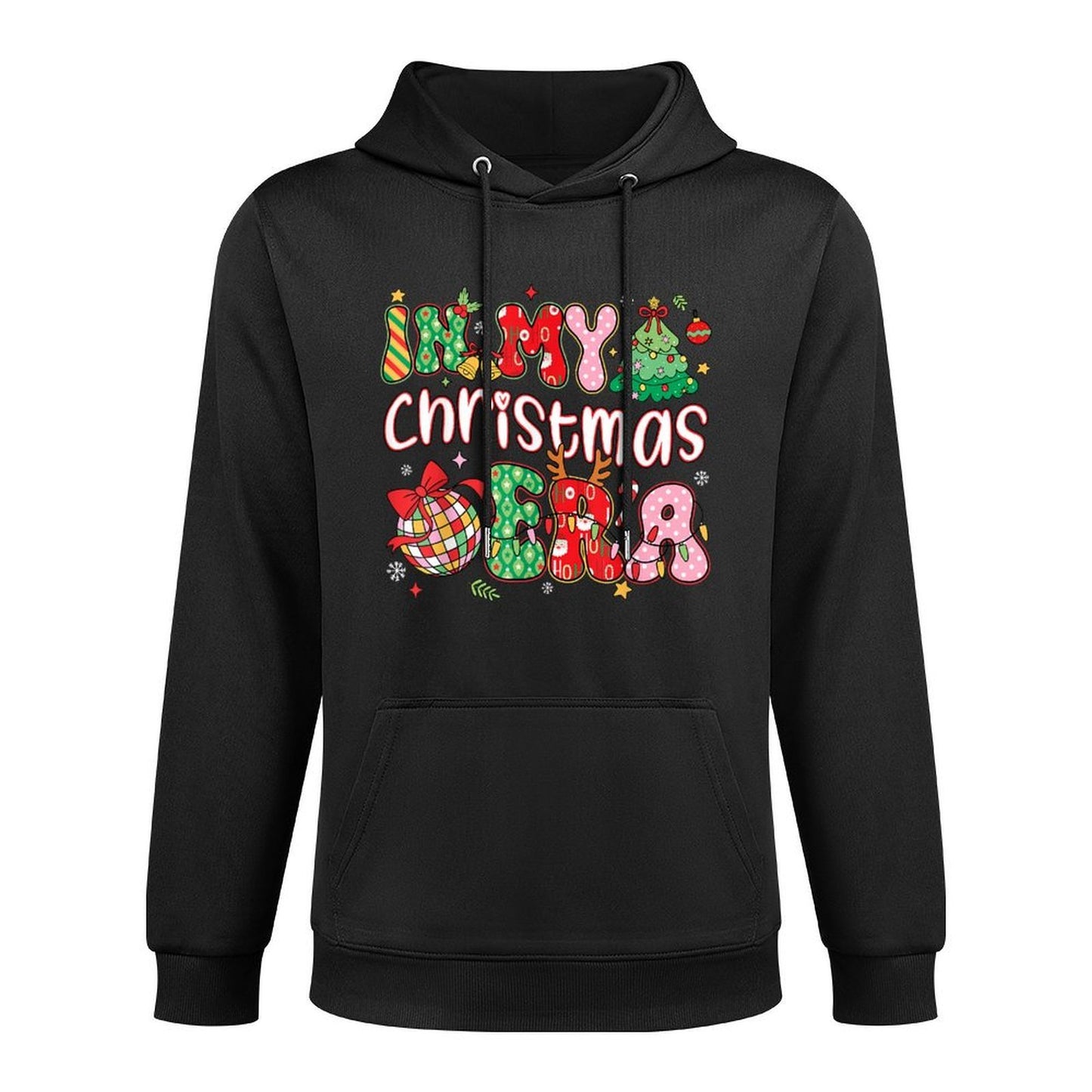 Preppy Christmas in My Christmas Era Family Holiday Xmas Casual Wear Hoodie