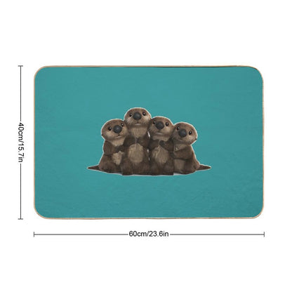 Otters from Finding Dory Bath Mat