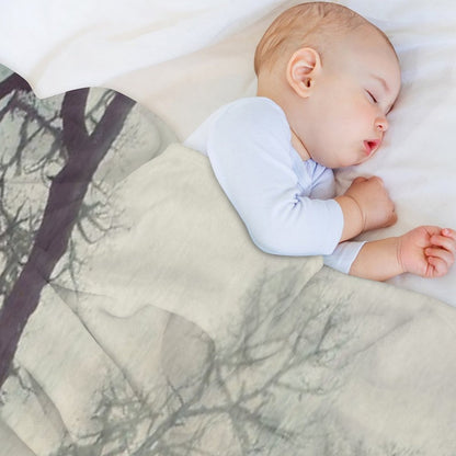 Silent Anticipation Throw Blanket