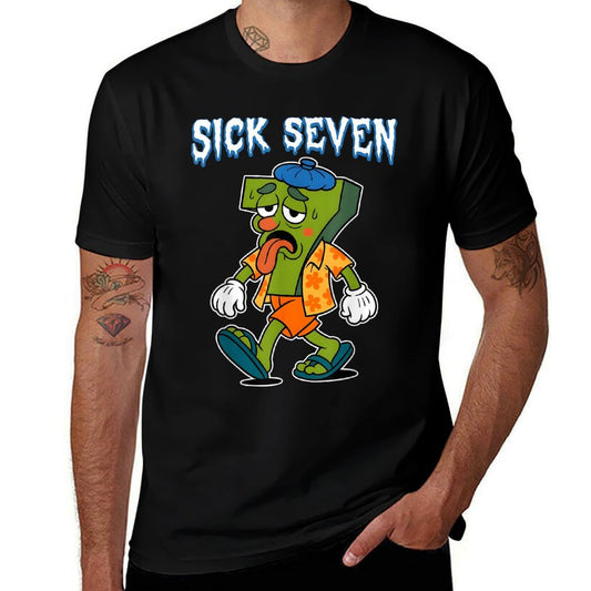Funny Sick Seven 67 Halloween Costume for Trending Popular  Summer-ready Fabric T-Shirt