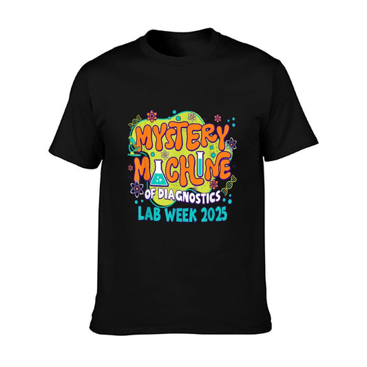 Mystery Machine of Diagnostics Lab Week 2025 Med Lab Tech T-Shirt