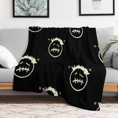 Cactus Jack Logo Throw Blanket