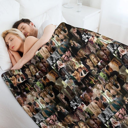 Klaroline Throw Blanket