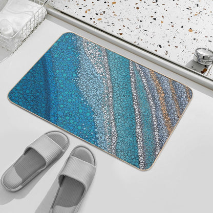 With The Tides Bath Mat