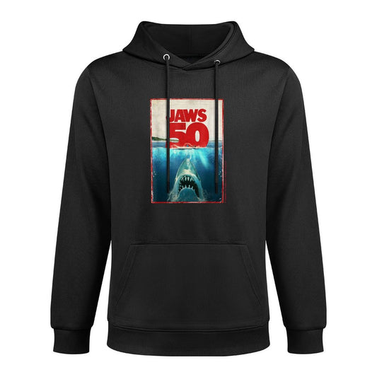 Jaws 50 Jaws 2025 Celebration Classic Durable Construction Hoodie