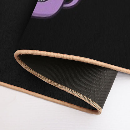 Feline Familiar 02  Black  Nikury Bath Mat