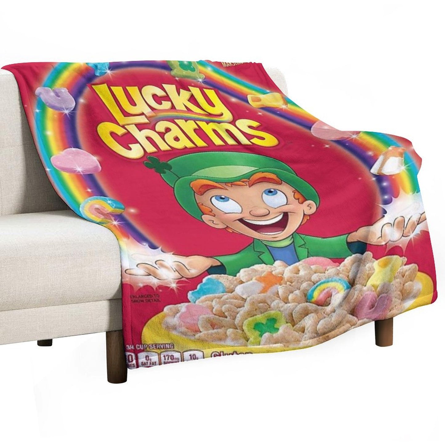 Lucky Charms Throw Blanket