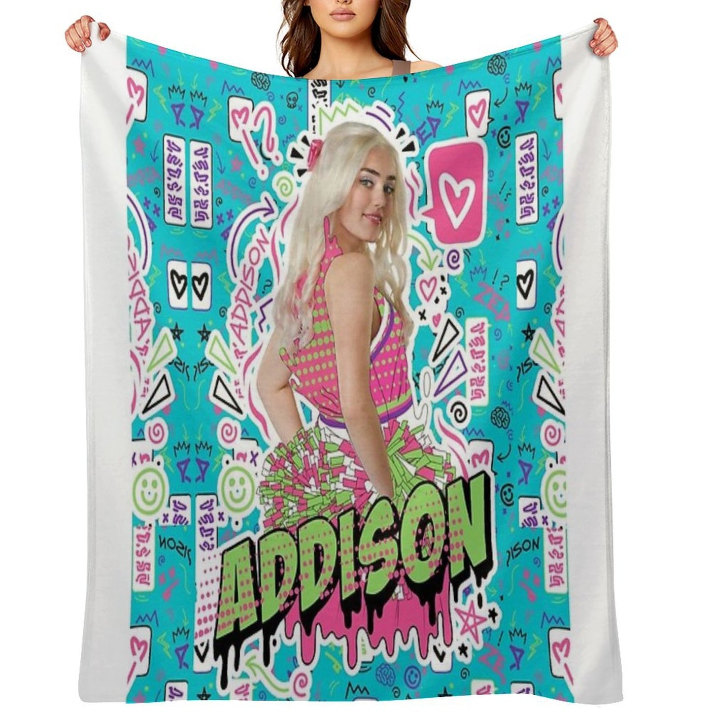 Zombies 3 1 Backpack Bag Throw Blanket