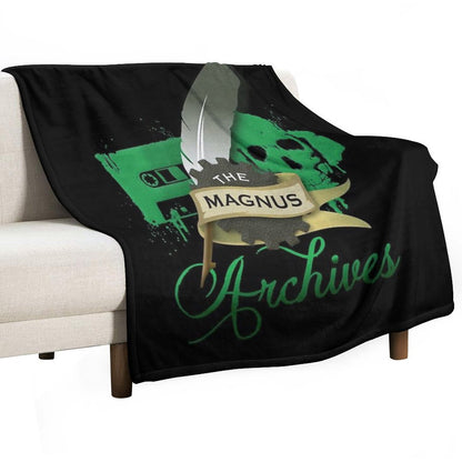 The Magnus Archives Logo Throw Blanket