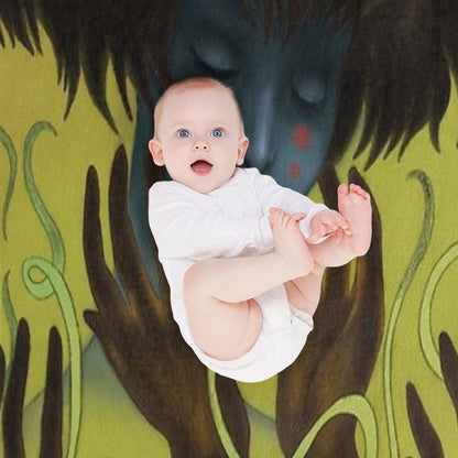 Handle With Care Throw Blanket