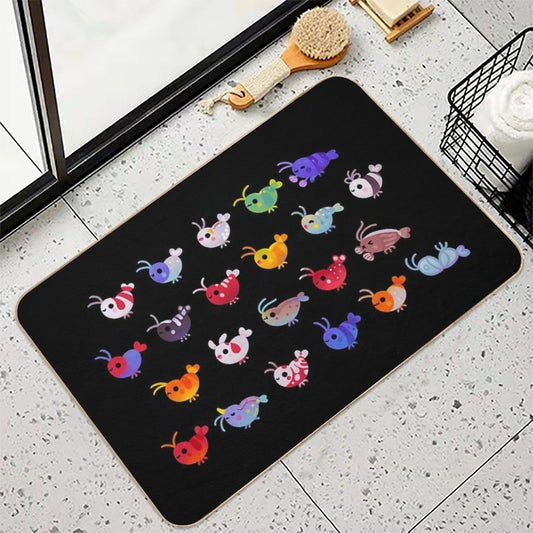 Freshwater Shrimp  High-Traffic Bath Mat