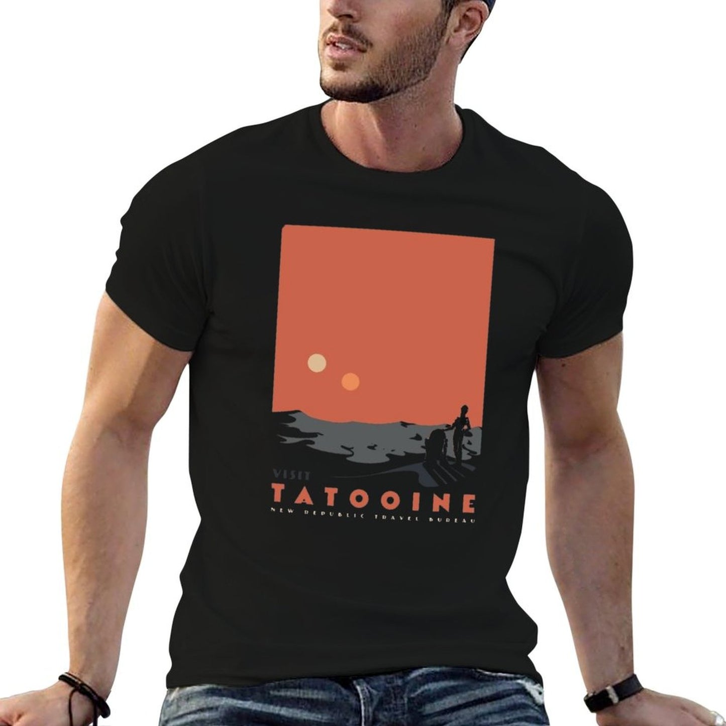 Visit Tatooine  Slim-fit Cut T-Shirt
