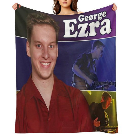 George Tour 2021 Ezra Concert Kokbisa Throw Blanket