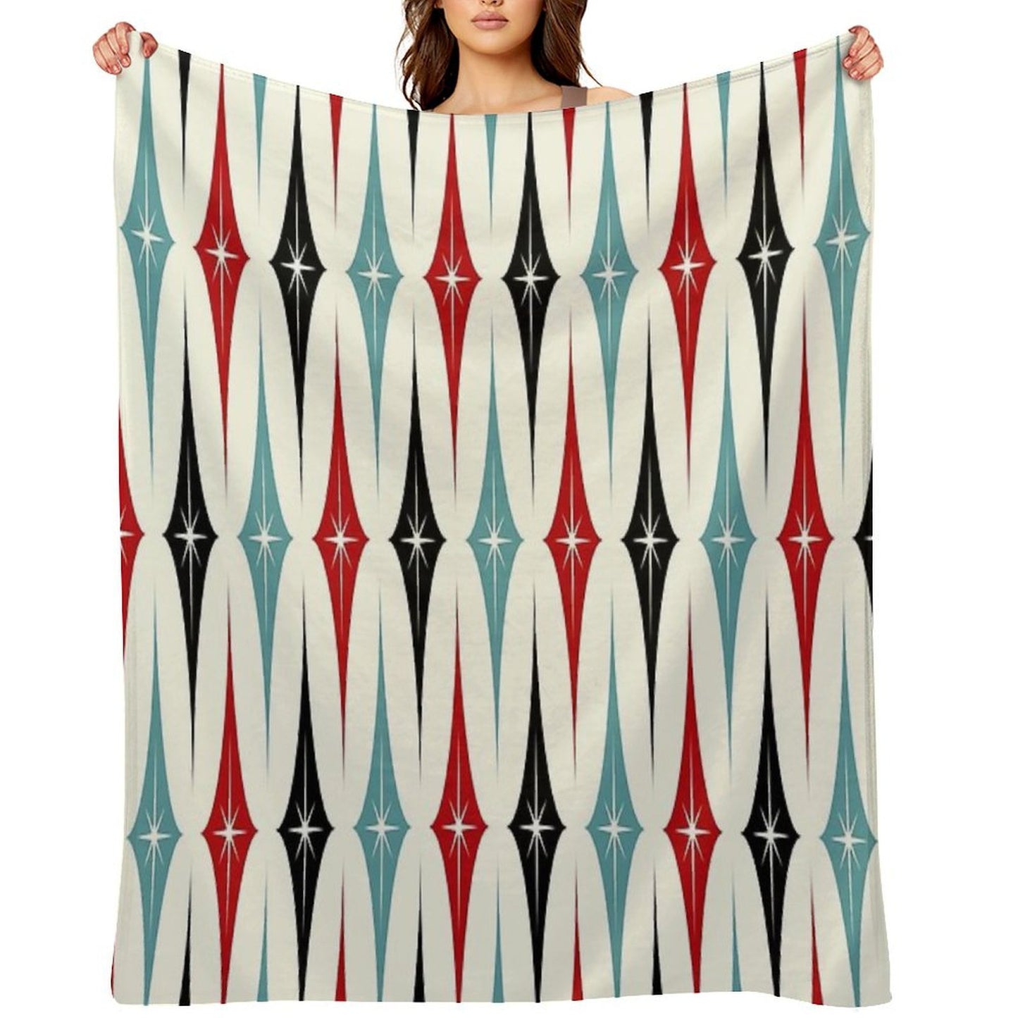Starburst Diamonds Throw Blanket
