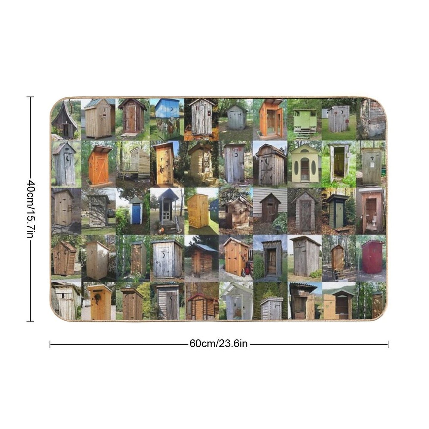 Outhouses Bath Mat
