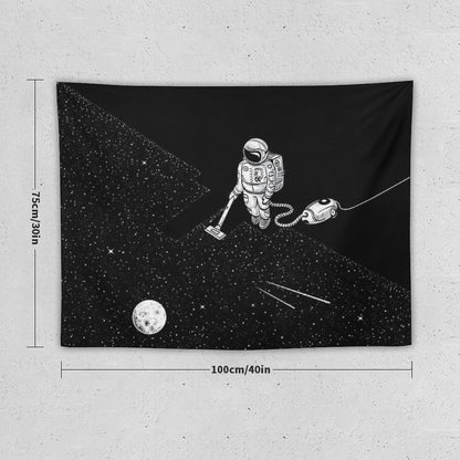Space Cleaner Tapestry