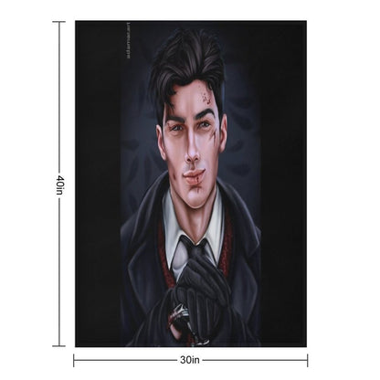 Kaz Brekker Throw Blanket
