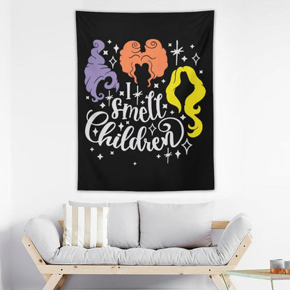 Halloween I Smell Children Tapestry