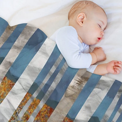 Autumn Fox Throw Blanket