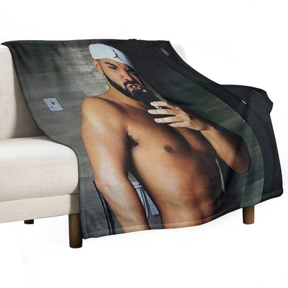 Drake Shirtless Throw Blanket