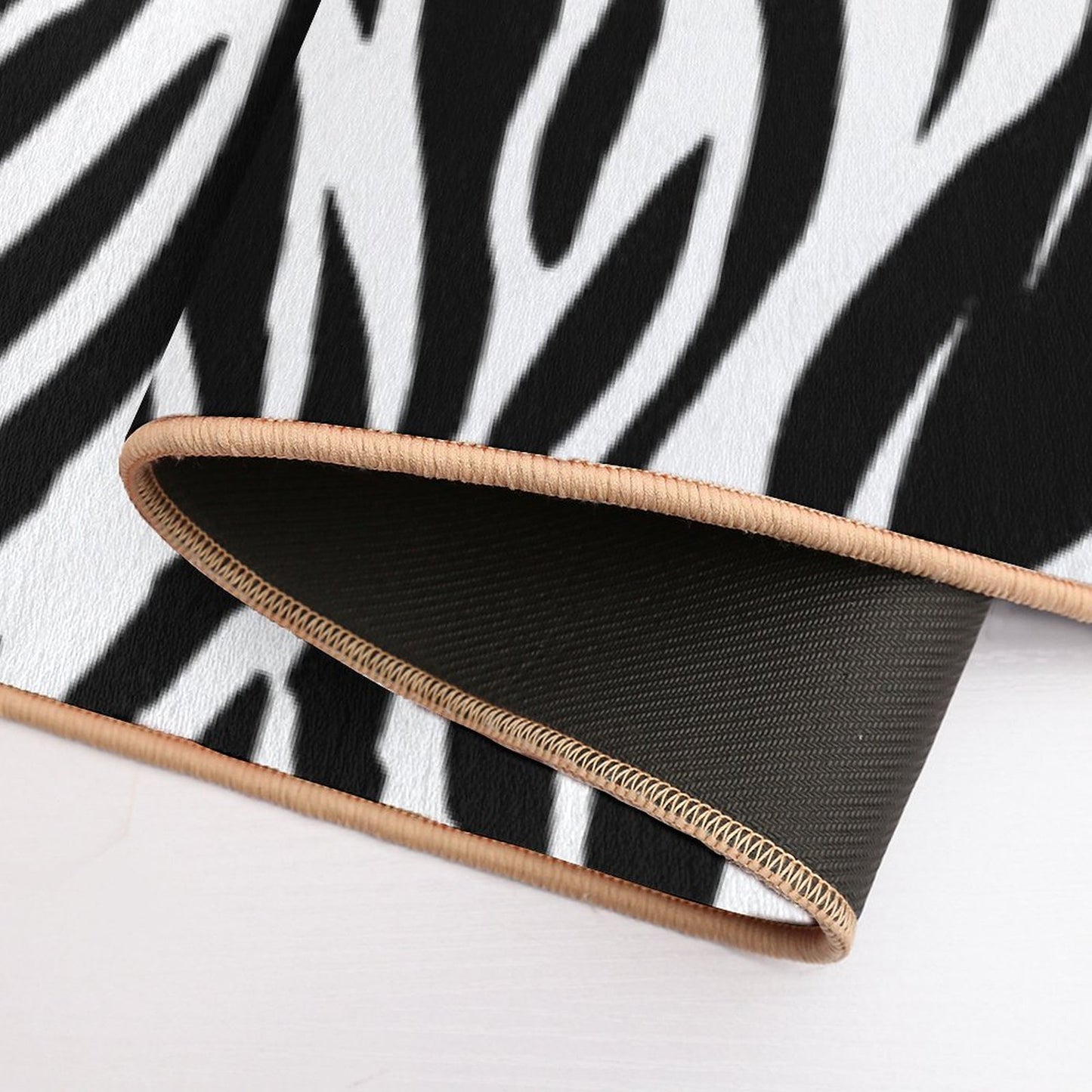 Beautiful Zebra Skin Bath Mat