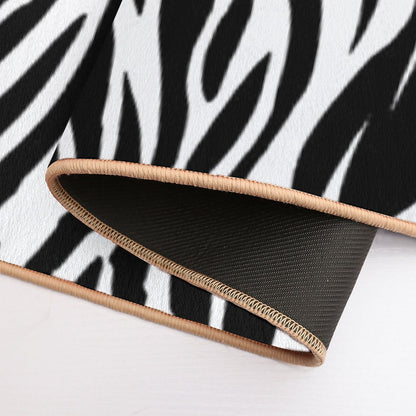 Beautiful Zebra Skin Bath Mat