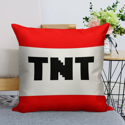 TNT Linen Throw Pillow Cover