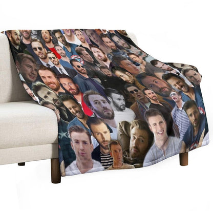 Chris Evans Throw Blanket
