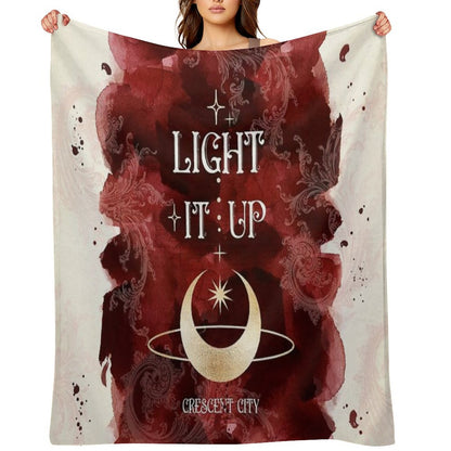 Light It Up - Crescent City Throw Blanket
