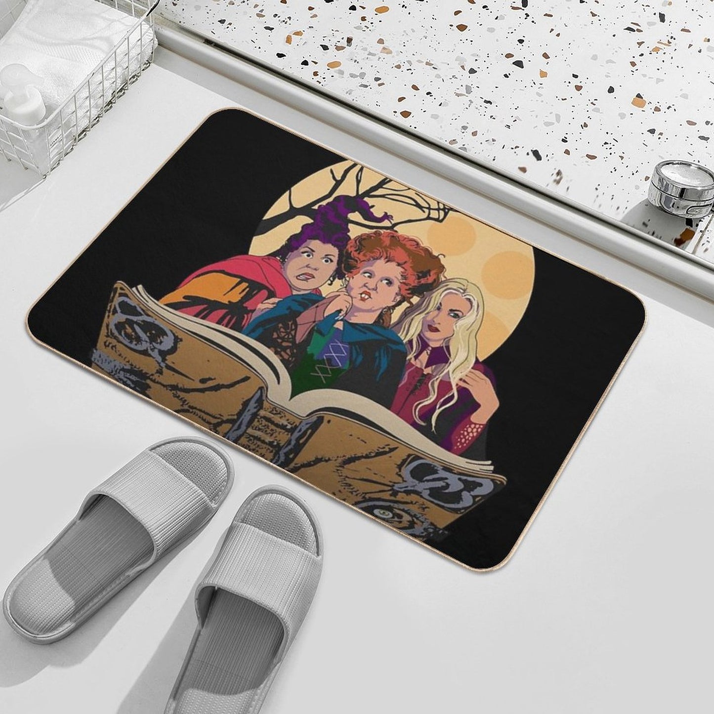 Hocus Pocus Sanderson Sisters Bath Mat
