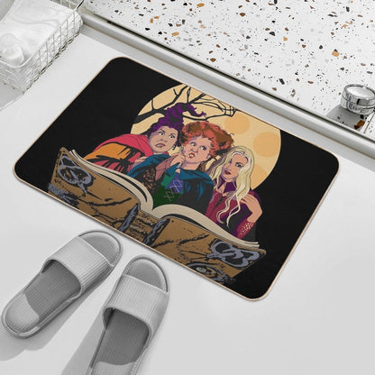 Hocus Pocus Sanderson Sisters Bath Mat