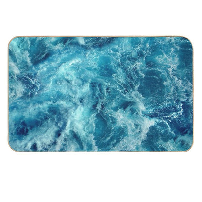 Ocean Is Shaking  Pet-Safe Bath Mat