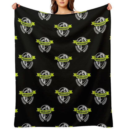Punk Rock Academy Throw Blanket