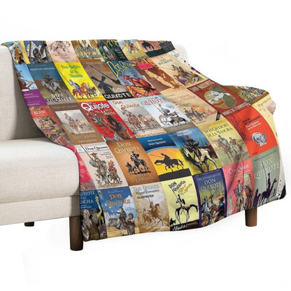 Don Quixote Throw Blanket
