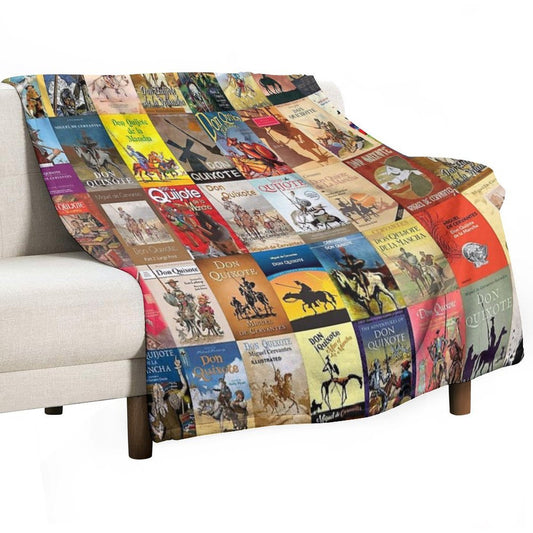Don Quixote Throw Blanket