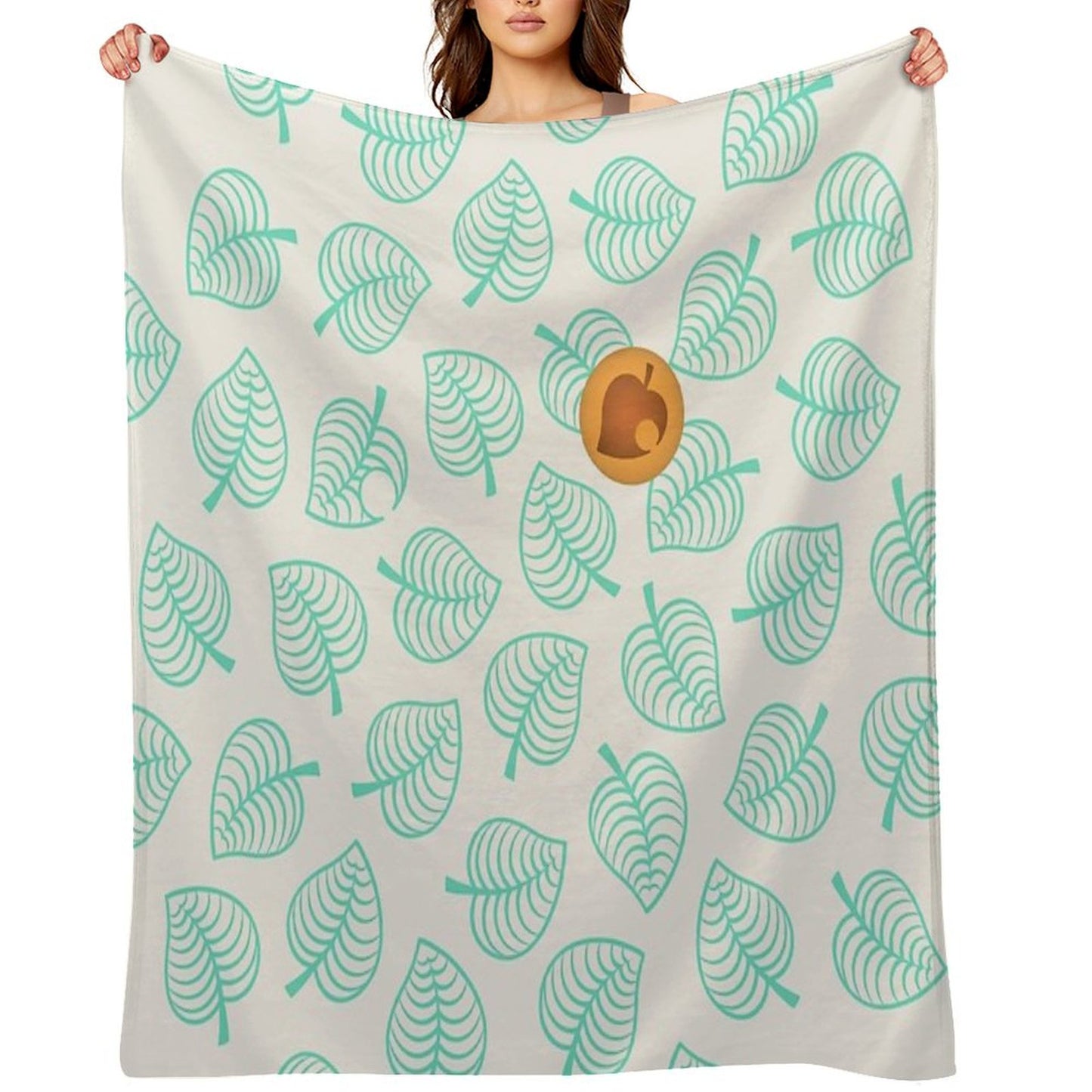 Nook's New Horizons Shirt Throw Blanket