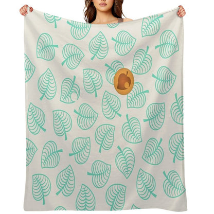 Nook's New Horizons Shirt Throw Blanket